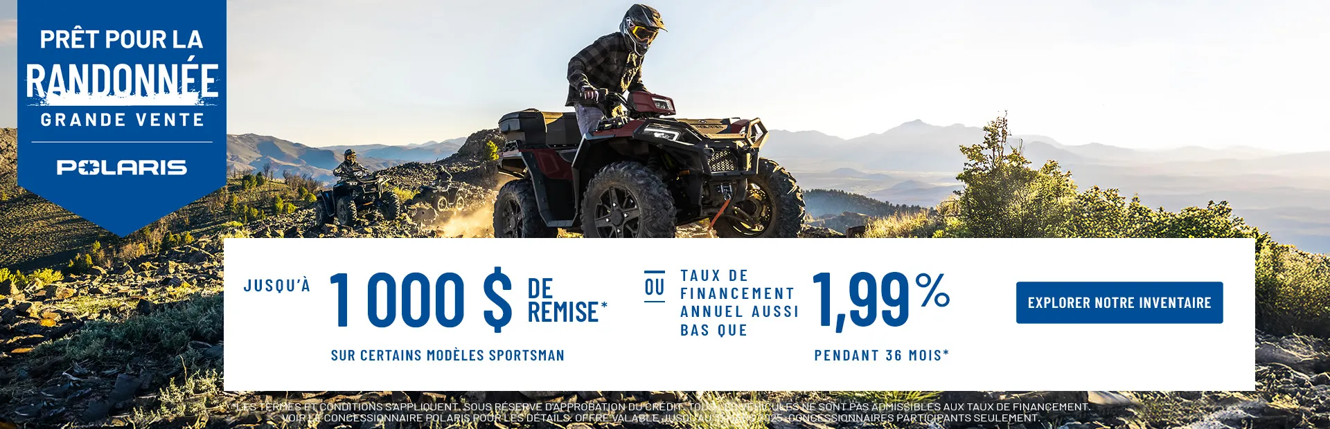 Get Ready to Ride Sales Event - ATV